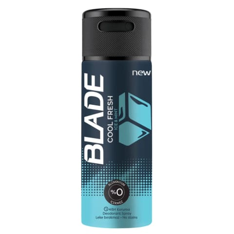 Blade Cool Fresh دئودورانت اسپری مردانه 150 میلیلیتر