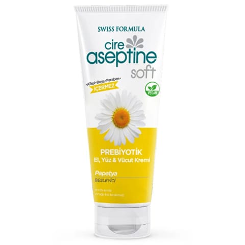 Cire Aseptine Soft کرم مغذی با عصاره بابونه و پری بیوتیک ۷۵ میلیلیتر