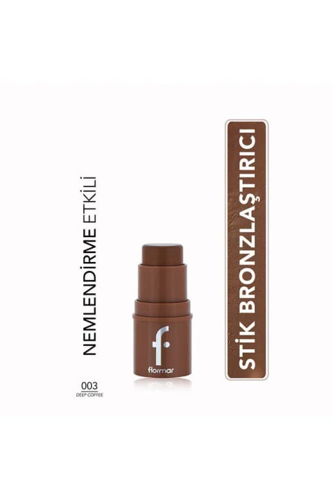 برنزر استیکی کرمی Flormar To Go با شدت قابل تنظیم و فینیش طبیعی