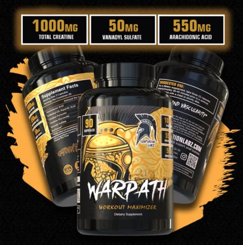 Centurion Labz Warpath Maximizer Creatine Complex 90 کپسول