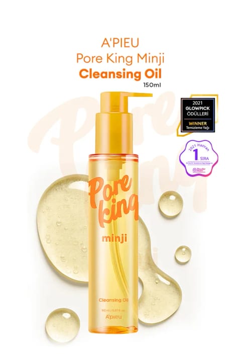 A'PIEU Pore King Minji پاککننده آرایش ضد جوش سرسیاه
