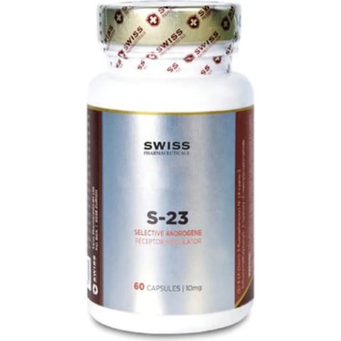 Swiss S-23 Andarine 10 mg 60 Caps