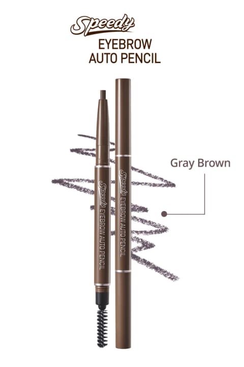 مداد ابرو PERIPERA مدل Speedy Eyebrow — 02 Gray