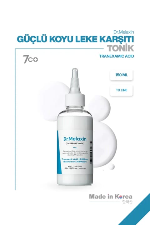 Dr.Melaxin TX Toner پاک‌کننده و صاف‌کننده ضد لک و یکنواخت‌کننده رنگ