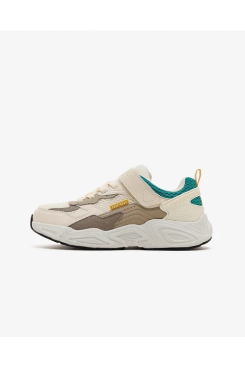 SKECHERS MEGA-QUAKE کتانی اسپرت پسرانه بزرگسال رنگ بژ 419030L NTTQ