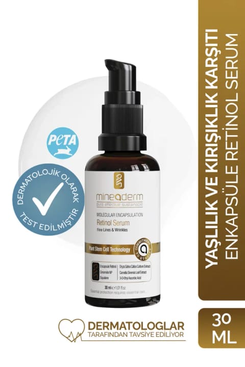 مینیادر م Anti-Aging و ضد چروک سرم Retinol انکپسوله / Molecular En...