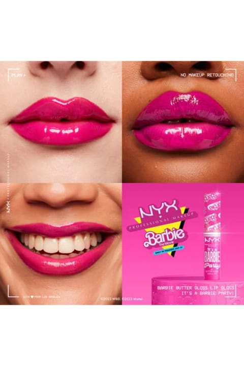 NYX Professional Makeup Barbie Butter Gloss رژ لب براق