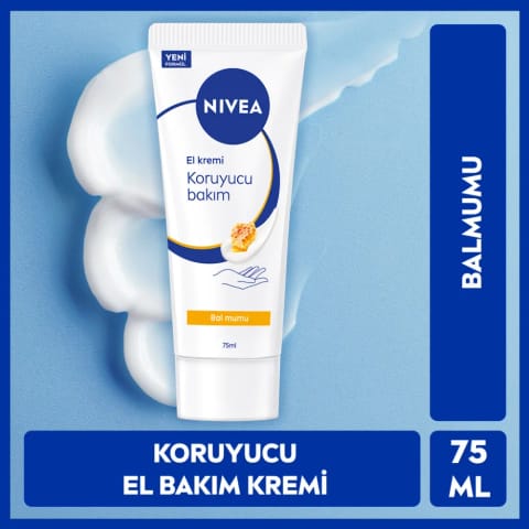 Nivea محافظ و مرطوبکننده کرم دست موم عسل ۷۵ میلیلیتر
