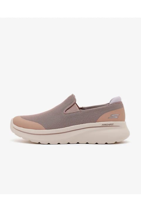 SKECHERS GO WALK ARCH FIT N-JOY-IVANA زنانه بژ/بنفش کفش پیادهروی 125841...