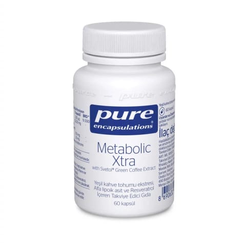 Pure Encapsulations Metabolic Xtra with Green Coffee 60 کپسول