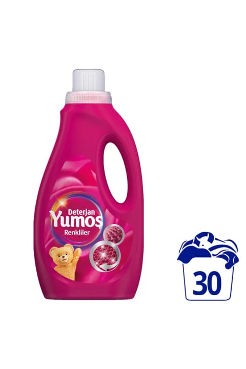 Yumoş Sıvı Bakım Deterjanı Canlandırıcı Terapi Renkliler 30 Yıkama 1500ml