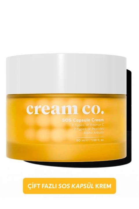 کرم کپسولی ویتامین C Cream Co ضد لک و یکنواخت کننده رنگ پوست