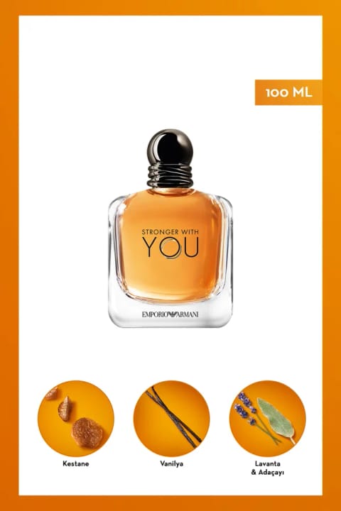 Emporio Armani Stronger With You ادوالت ۱۰۰ میلیلیتر مردانه