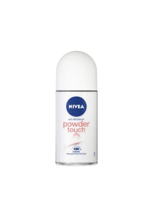 NIVEA دئودورانت رول‌آن ۵۰ml زنانه Powder Touch ۱ عدد