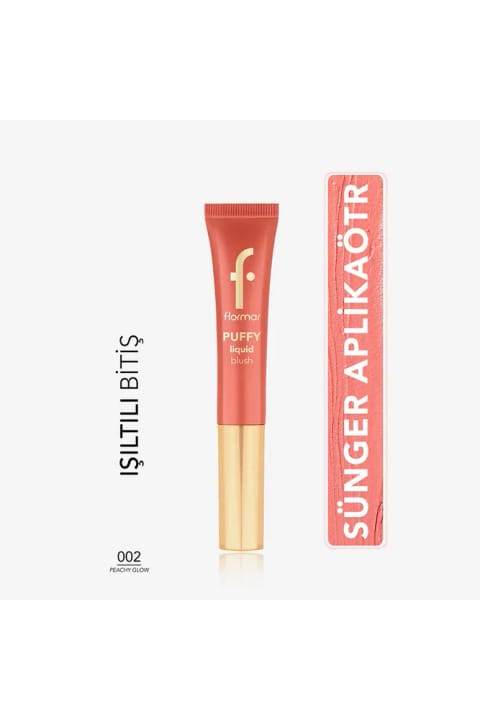 Flormar Puffy رژگونه مایع شماره 02 Peachy Glow