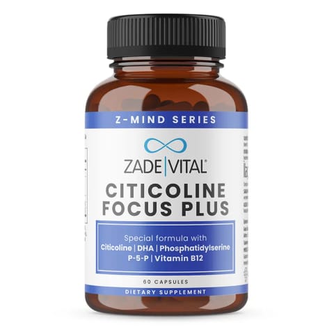 Zade Vital Citicolin Focus Plus Omega 3 60 کپسول