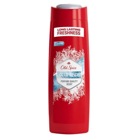 Old Spice Cold Spice دوش ژل و شامپو ۳ در ۱، ۴۰۰ میلیلیتر