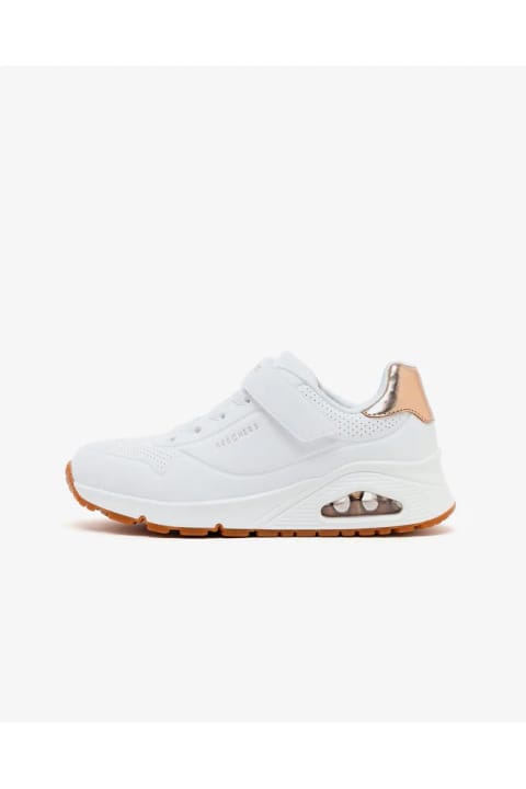 SKECHERS UNO GEN1 - SHIMMER CORE کفش اسپرت سفید دخترانه بزرگ