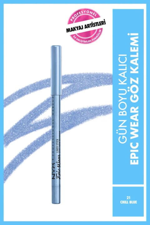 مداد خط چشم NYX Professional Makeup Epic Wear Liner Sticks - Chill Blue