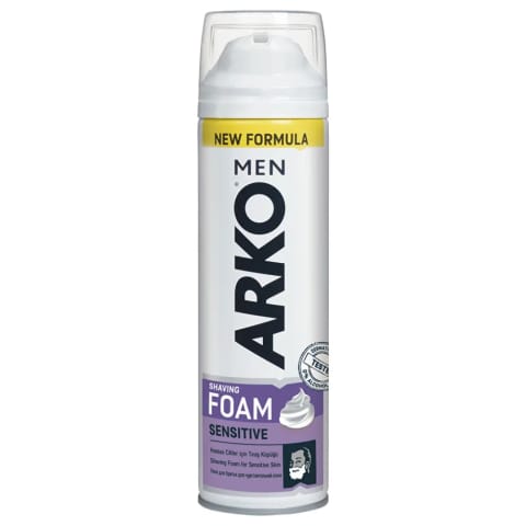 Arko Men فوم اصلاح حساس ۲۰۰ میلیلیتر
