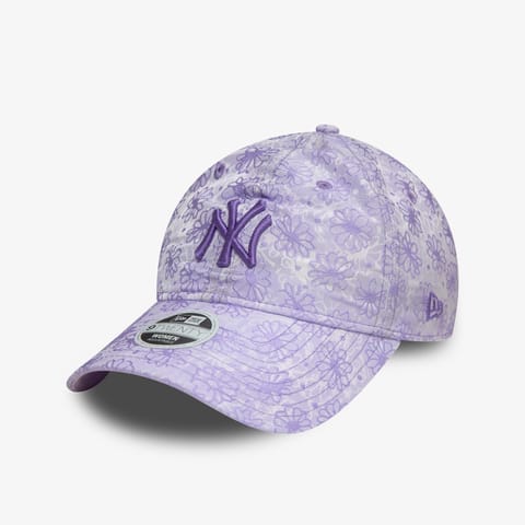 کلاه زنانه New Era Floral New York Yankees بنفش
