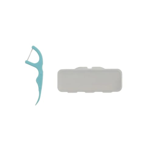 Nascita نخ دندان دو رشته‌ای با جعبه مسافرتی