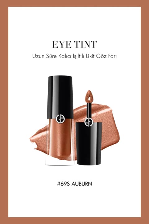 Giorgio Armani Eye Tint سایه چشم مایع براق با ماندگاری طولانی 69S Auburn 3...