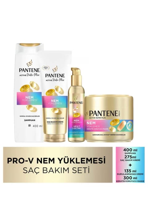 Pantene ست مراقبت از موهای خشک با آبرسانی عمیق