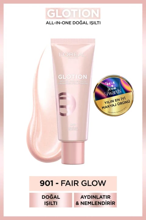 لورئال پاریس گلوشن آلاوین‌وان درخشش طبیعی 901 - Fair Glow 40 میلی‌لیتر