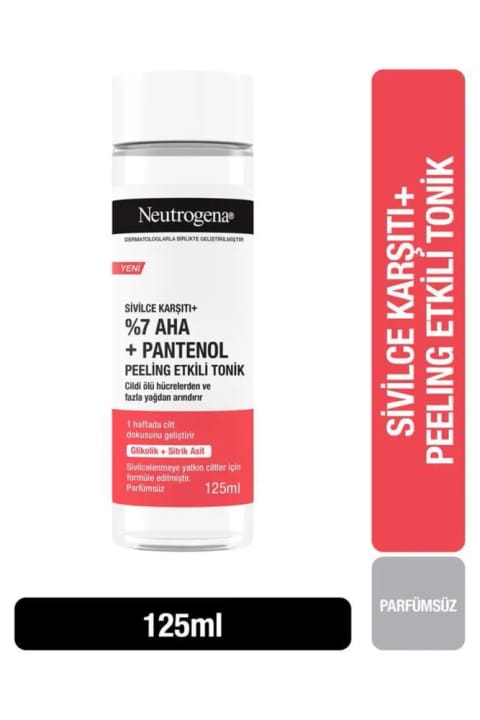 تونر ضد جوش Neutrogena با اثر لایهبرداری پلاس