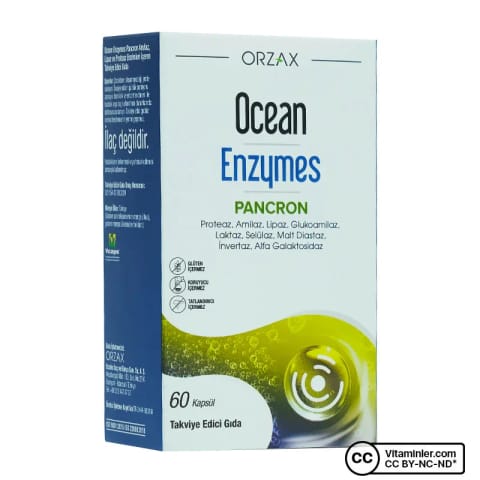 Ocean Enzymes Pancron 60 کپسول