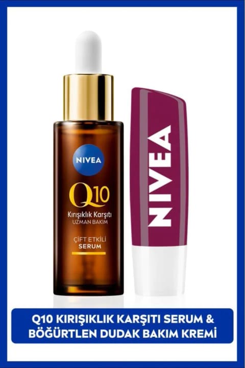 NIVEA Q10 ضد چین و چروک سرم دو اثره پوست 30ml