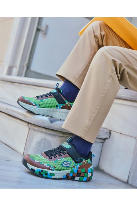 SKECHERS MEGACRAFT 3.0 کفش اسپرت قهوهای پسرانه بزرگ