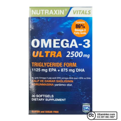 Nutraxin Omega 3 Ultra 30 کپسول