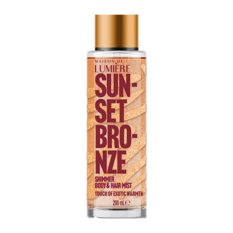اسپری بدن زنانه Lumiere Sunset Bronze حجم 200 میلی‌لیتر