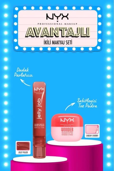 NYX Professional Makeup Jelly Job حجمدهنده و براقکننده لب 06 Jelly...