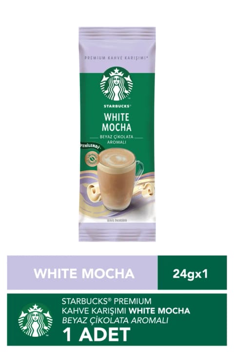 Starbucks Starbucks White Mocha قهوه ممتاز ۲۴ گرمی