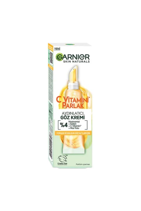 Garnier کرم دور چشم ویتامین C کاهنده تیرگی دور چشم ۱۵ میلی‌لیتر
