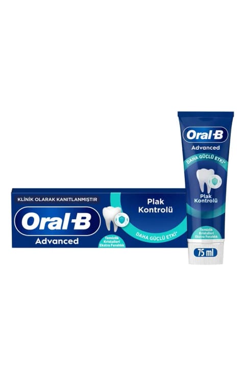 خمیردندان Oral-B Advanced کنترل پلاک ۷۵ میلیلیتر