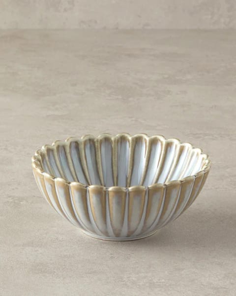 کاسه Fiore New Bone China ۱۴ سانتی‌متری خاکستری