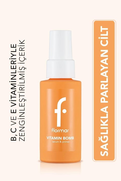 فلامر سیروم-پایه آرایش ویتامینه مرطوبکننده و درخشنده - Vitamin Bomb Serum&