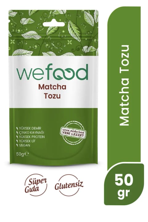 Wefood Matcha پودر 50 گرم (وارداتی جدید)