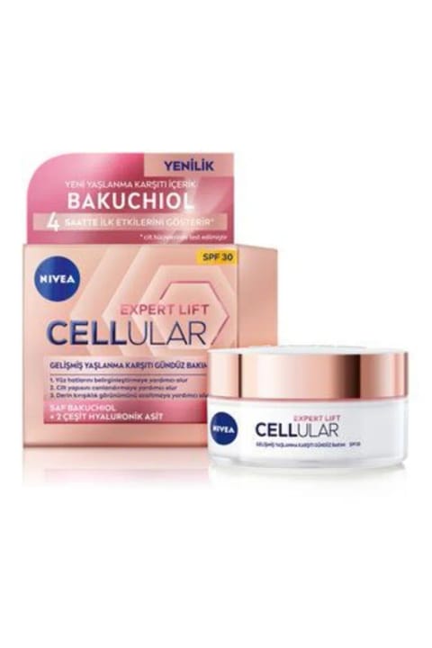 NIVEA Cellular Expert Lift کرم روزانه با Bakuchiol خالص و Hyaluronic Acid 50ml