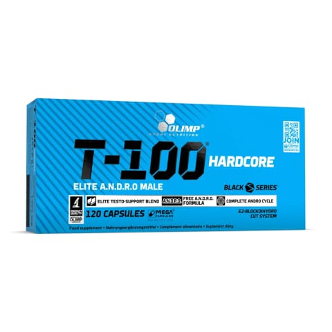 OLIMP T-100 GH HARDCORE تقویت‌کننده تستوسترون + Tribulus 120 کپسول