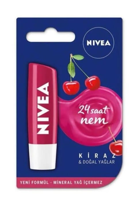 NIVEA بالم مراقبت از لب با عصاره گیلاس 4.8 گرم