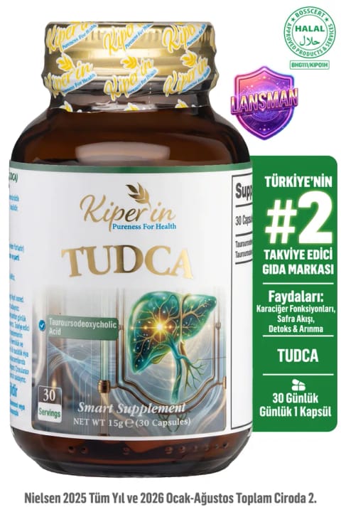 Kiperin TUDCA 250mg | پشتیبانی صفرا | 30 کپسول