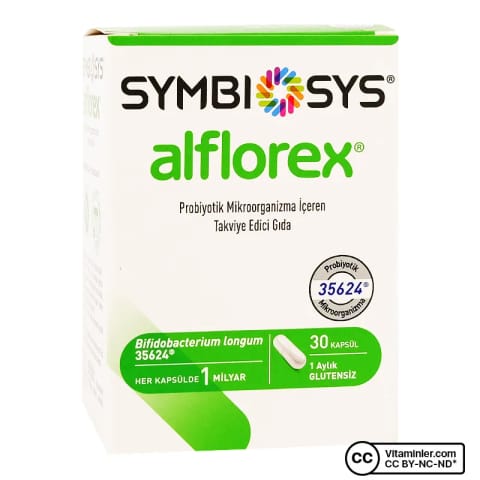 Symbiosys Alflorex پروبیوتیک ۳۰ کپسول