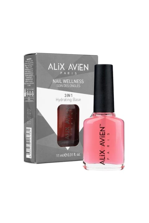 Alix Avien سهکاره مرطوبکننده و پایه ناخن - Nail Wellness 3 In 1 Hydrat...