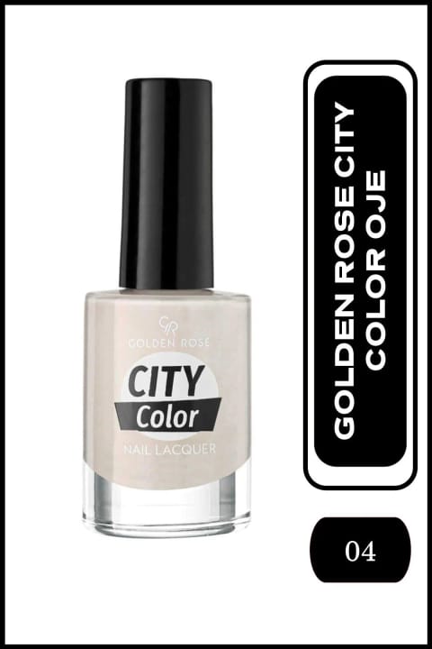 Golden Rose City Color لاک ناخن شماره 04 حجم 102 میلی‌لیتر