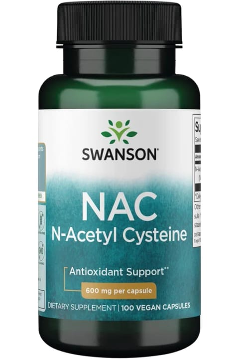 سوانسون Na.c 600 mg 100 کپسول - ALPHA SUPPLY